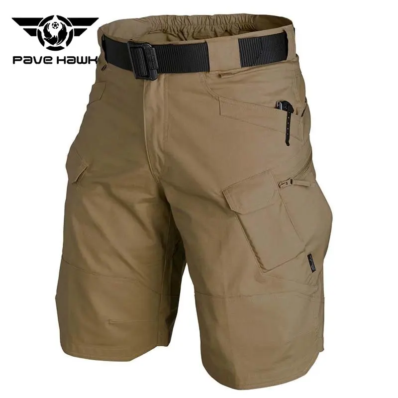 Sport Shorts Men Sport Pants Tactical Outdoor Hunting Waterproof Wear Resistant Cargo Summer Quick Dry Multi Pocket Combat Short