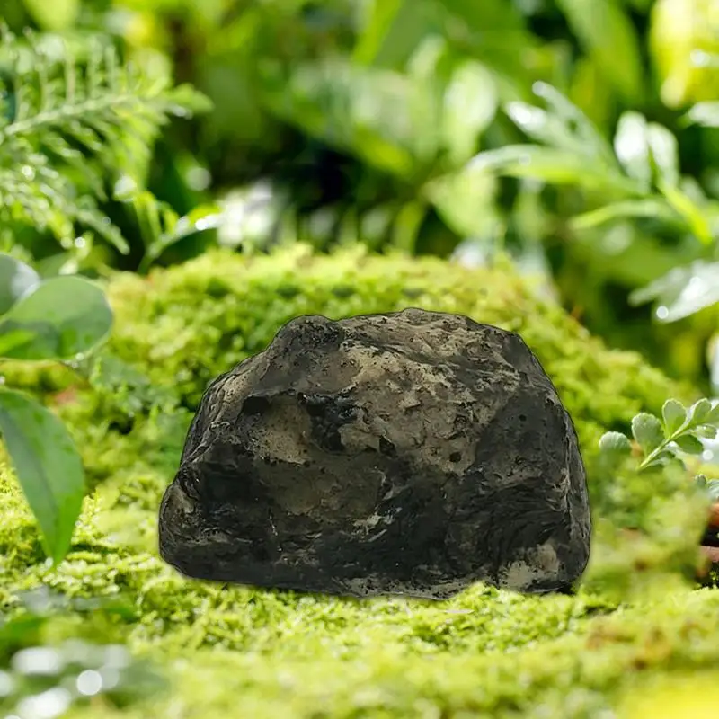 Rock Key Hider Spare Key Hider Outdoor Secret Key Safe Holder Realistic Key Hiding Devices Resin Decorative Garden Stones Secret