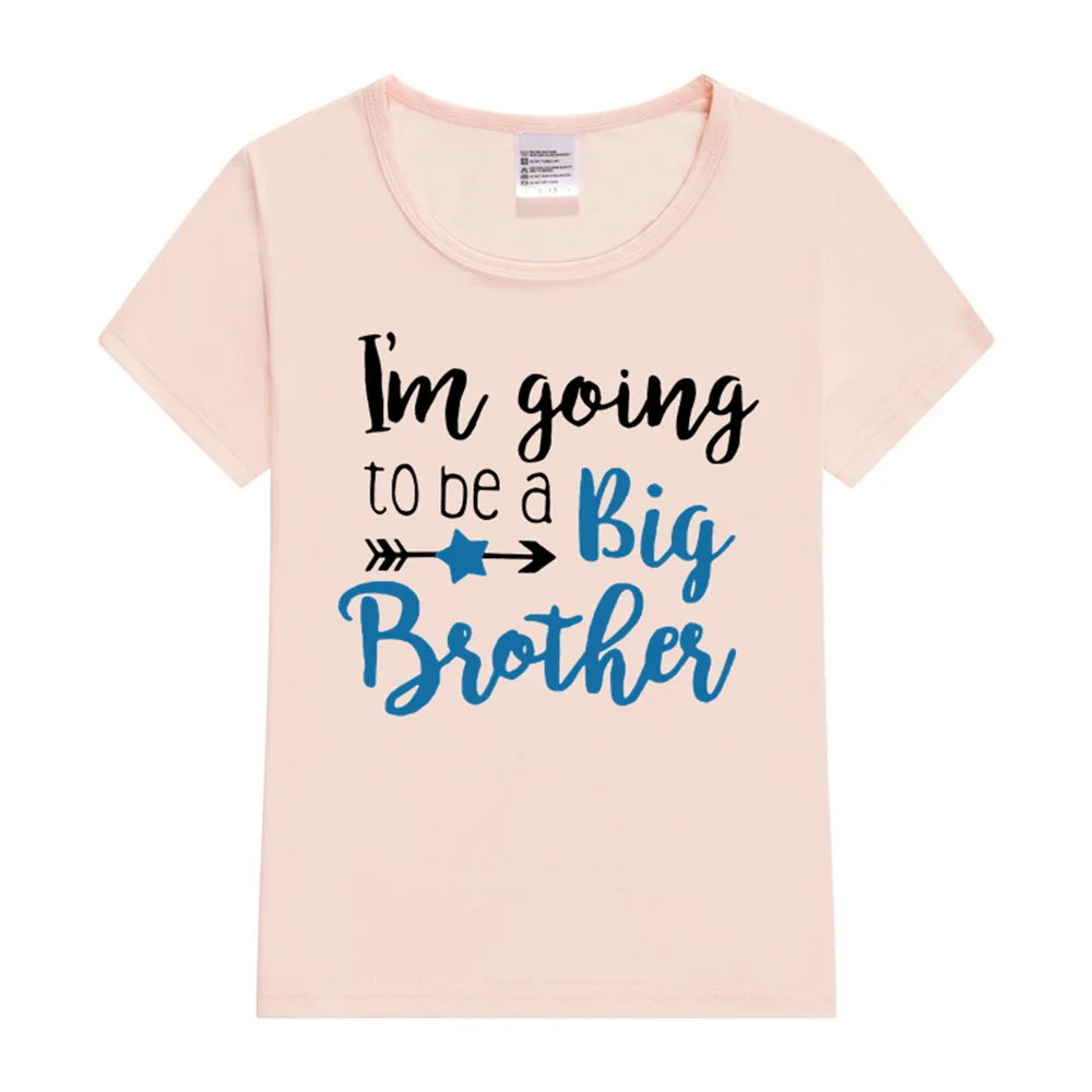 Boys Clothes I'm Going To Be A Big Brother Birth & Pregnancy Announcement T-Shirt For Boys Baby Son Family Look T-Shirts 4