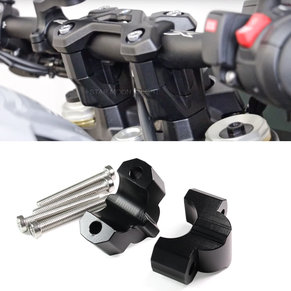 

For BMW S1000R S 1000 R （2021-） M1000R M 1000 R （2023-）Moto Accessories Handlebar Riser Clamp Handle Bar Height Adjustment Mount