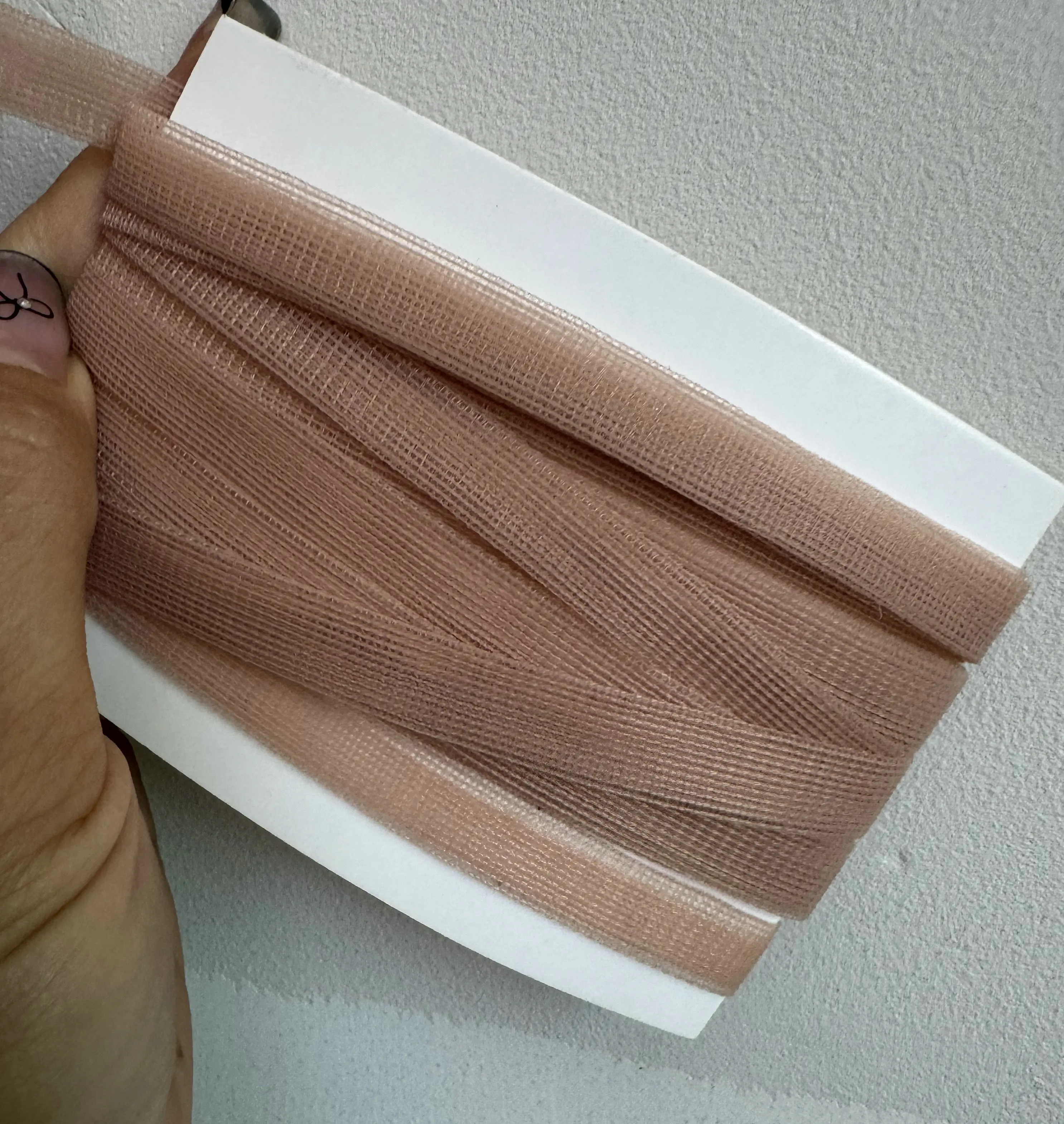Mesh Ribbon Doubled Fold For Bra DIY Sewing Transparent Corsets Dress 10 Yards
