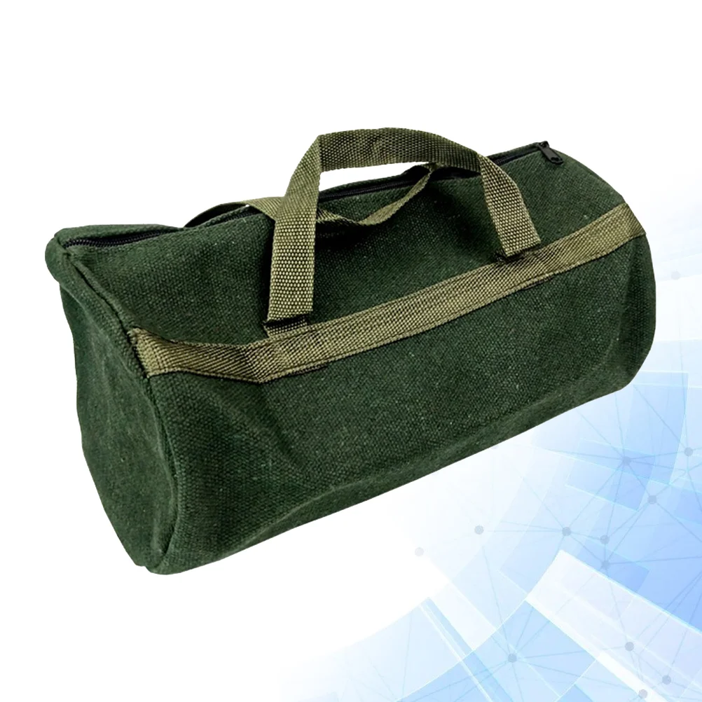 Car Maintenance Tool Kit Canvas Car Repair Hardware Car Repair Tool Kit Auto Canvas Tools Storage Bag Tote Pouch Organizer 4