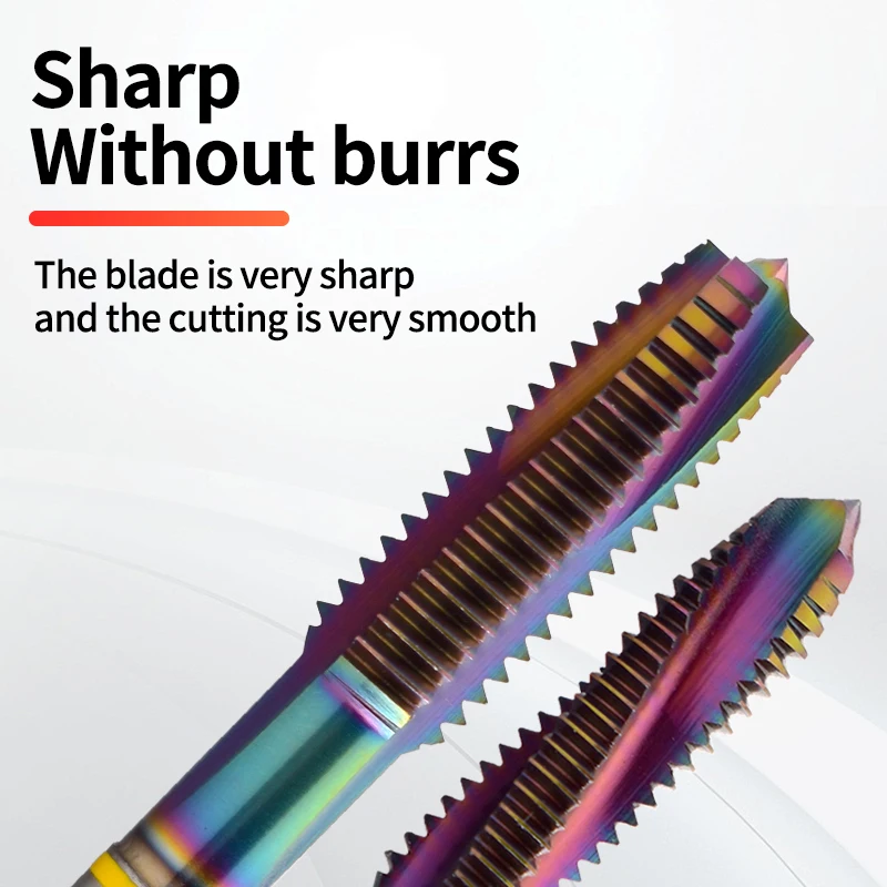 HSS-G JIS Standard Spiral Pointed Tap M2 M2.5 M3 M4 M5 M6 M7 M8 M10 M12 Machine Screw Thread Taps Fo