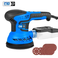 400W Random Orbital Electric Sander Machine 7-Speed Transmission With 21Pcs 125mm Sandpapers Dust by PROSTORMER 1