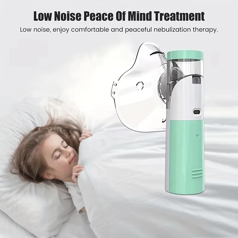 USB Medical Silent Mesh Nebulizer Handheld Asthma Inhaler Atomizer Kids Adult Health Care Mini Portable Humidifier