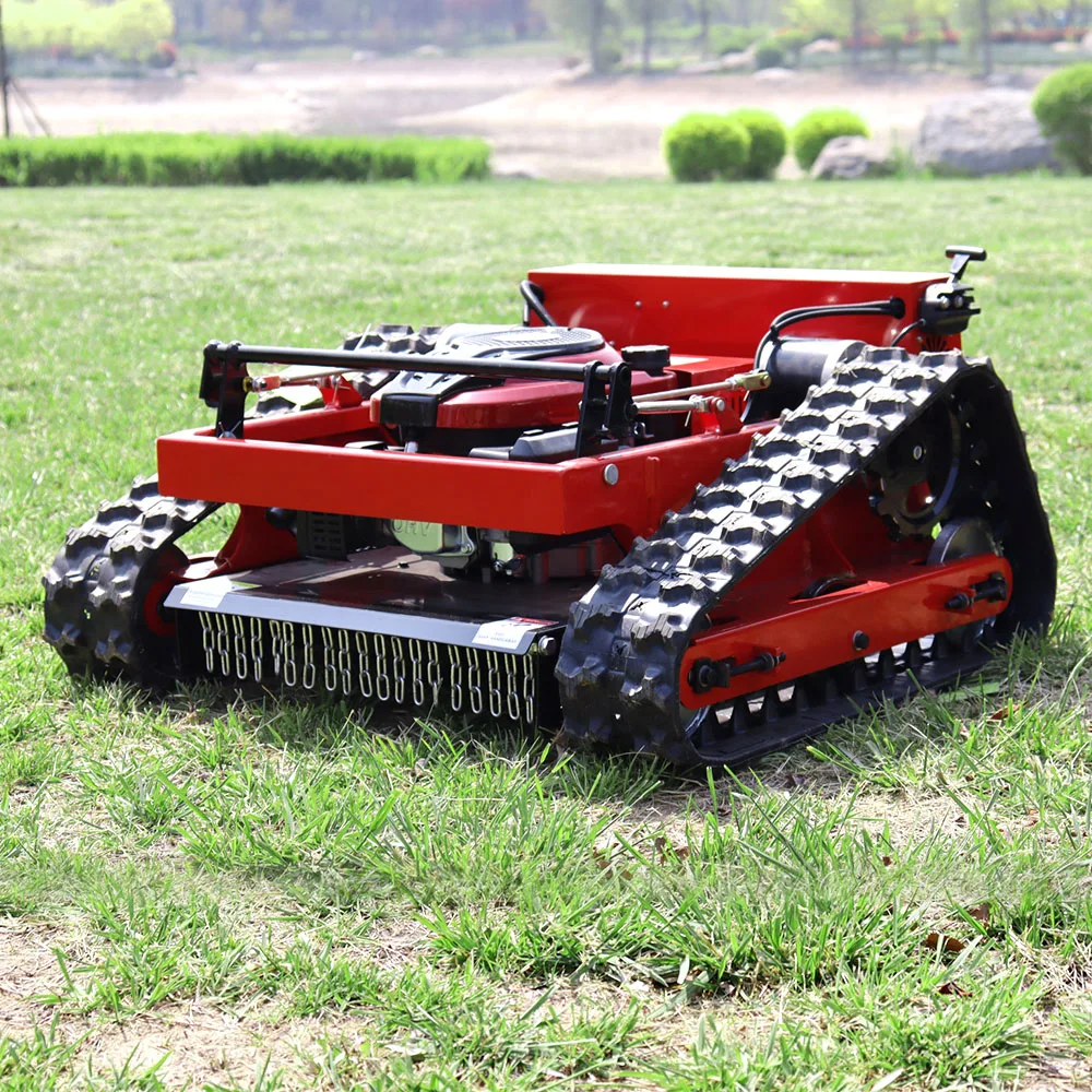 

2022 New Mini Robot Remote Control Lawn Mower With Gasoline Engine