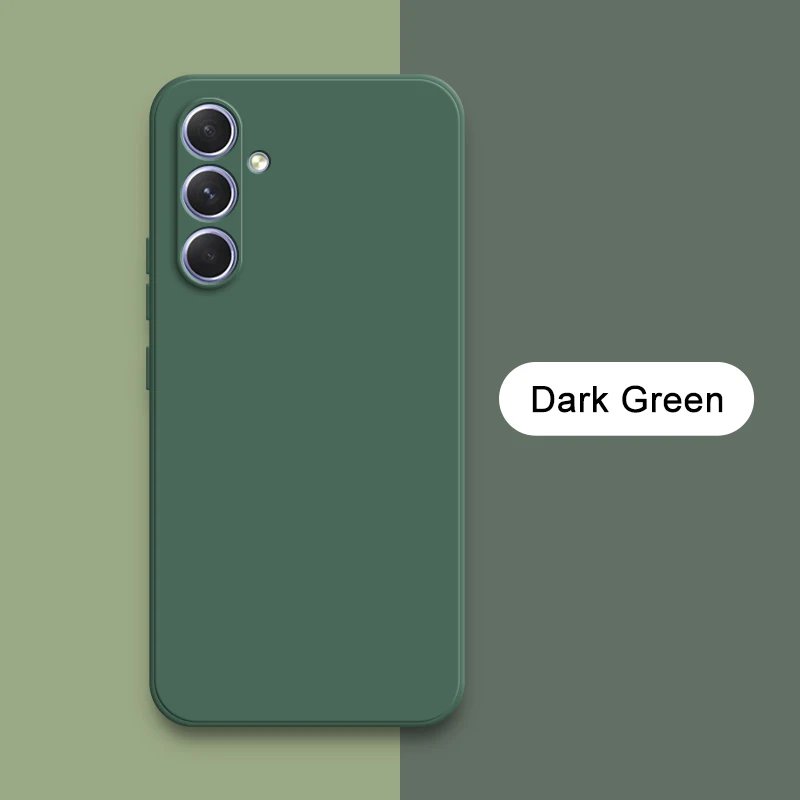 Enhanced Liquid Silicone Phone Case with 360° Shockproof Protection and Camera Guard