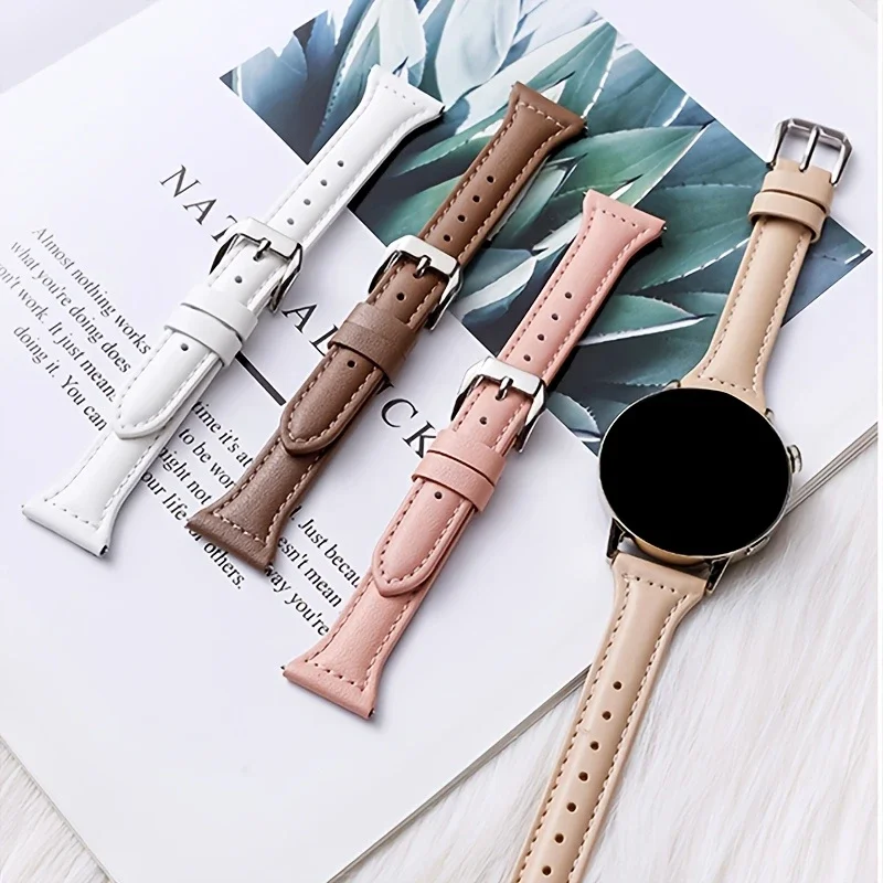 Elegant Slim Leather Strap - Universal Fit