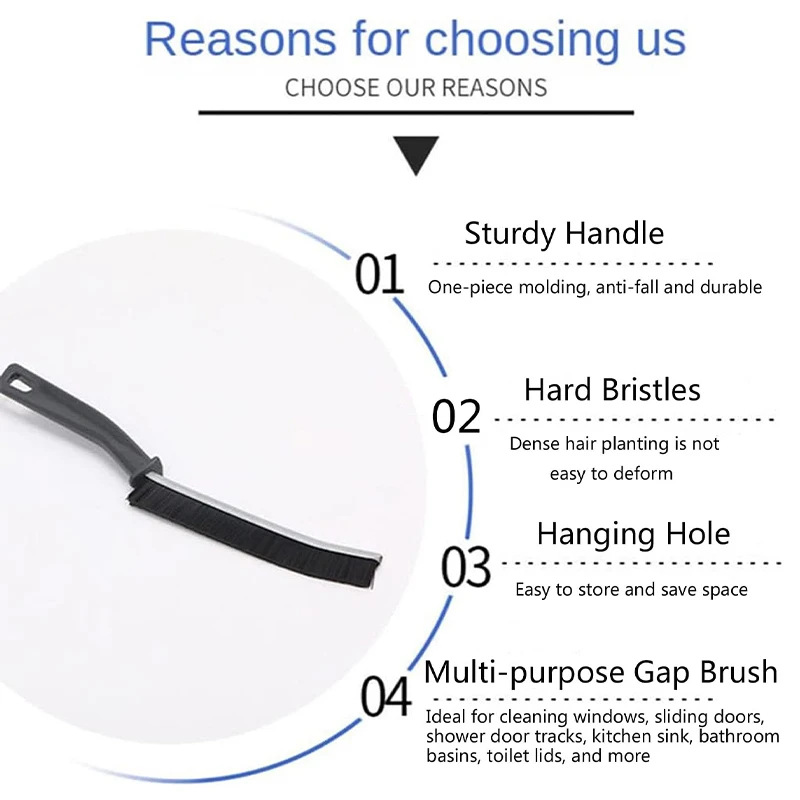 Last Day Sale 70% Off – Hard Bristled Crevice Cleaning Brush