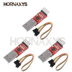 USB to TTL Serial UART Module with CP2102 Chip - Enhanced Upgrade Cable (CP2102 cable 3pcs)