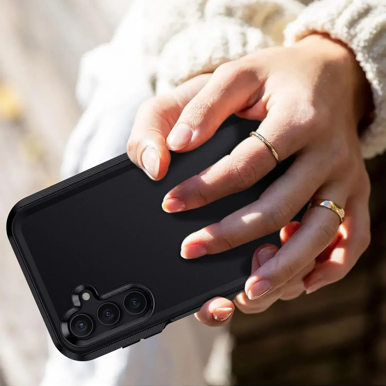 Enhanced Rugged Shockproof and Dustproof Protective Case withArmor