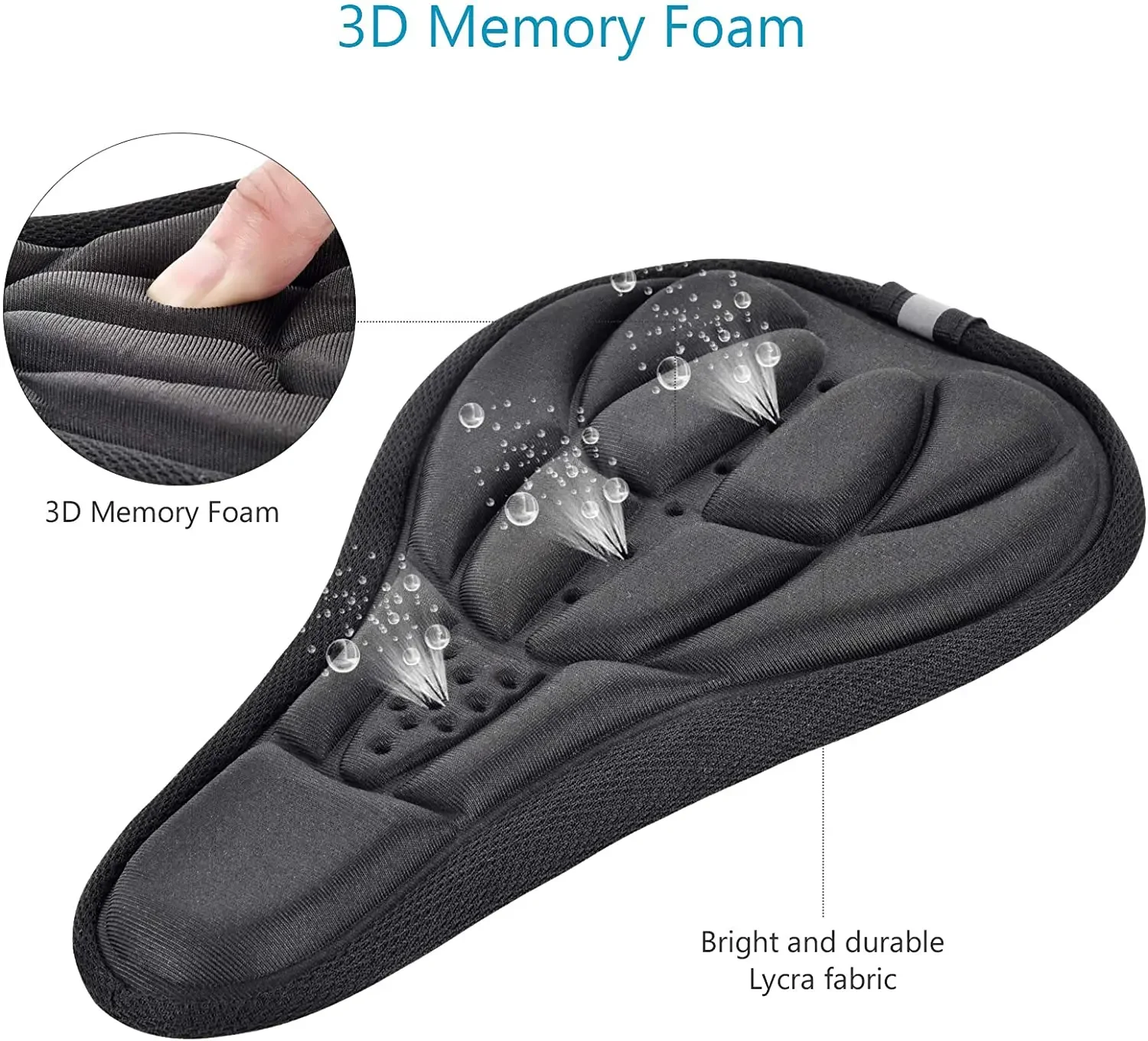Bicycle Saddle Seat Cover Cushion