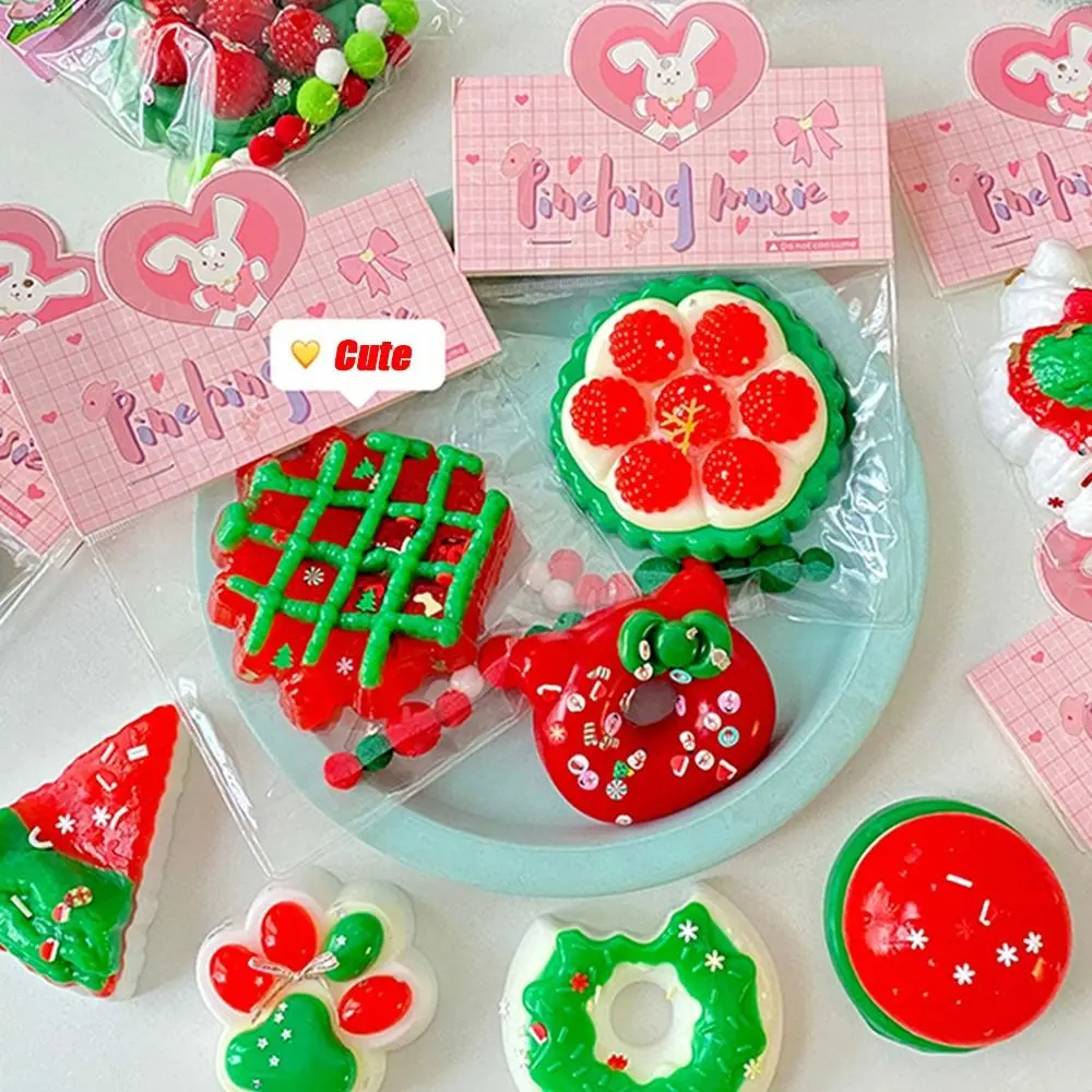 New Squeeze Cat Paw Toys Pinching Decompressing Toy Christmas Raspberry Squeeze Toy Soft Sticky Stress Relief Relax Toys 5