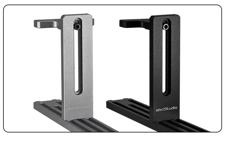 Suporte Fixo, Liga de Alumínio Completo, Ajustável,