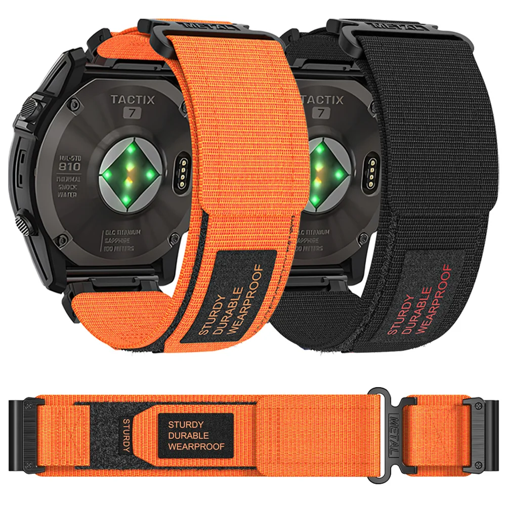 Quickfit Nylon Sports Watch Strap - Durable Wristband in Multiple Sizes