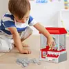 Mini Doll Claw Machine Toy Kids Coin Operated Play Game Mini Claw Catch Toy Crane Coin Candy Machines Music Christmas Gifts 6