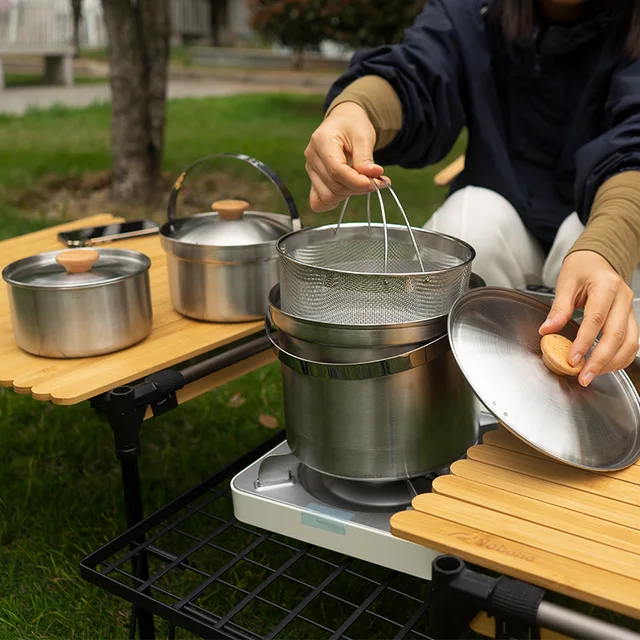 Stainless Steel Pot Set 3