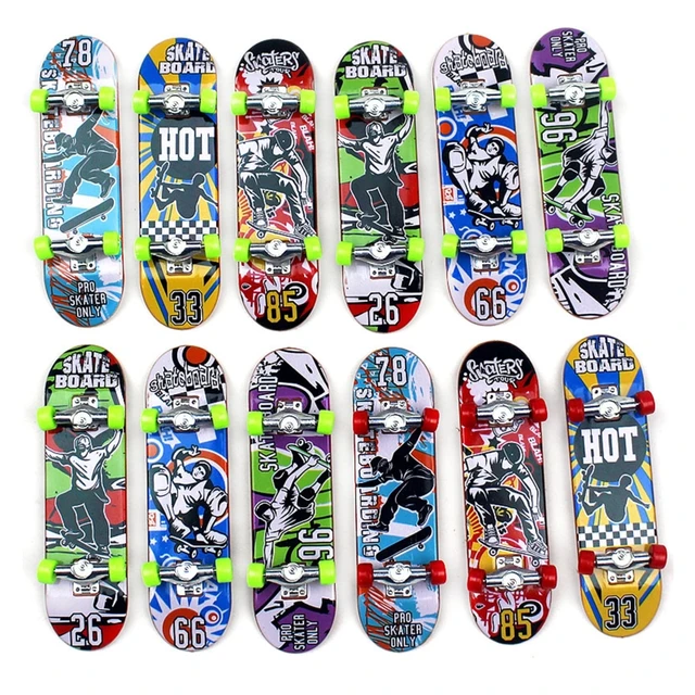 Finger SkateBoard Wooden Fingerboard Toy Professional Stents Finger
