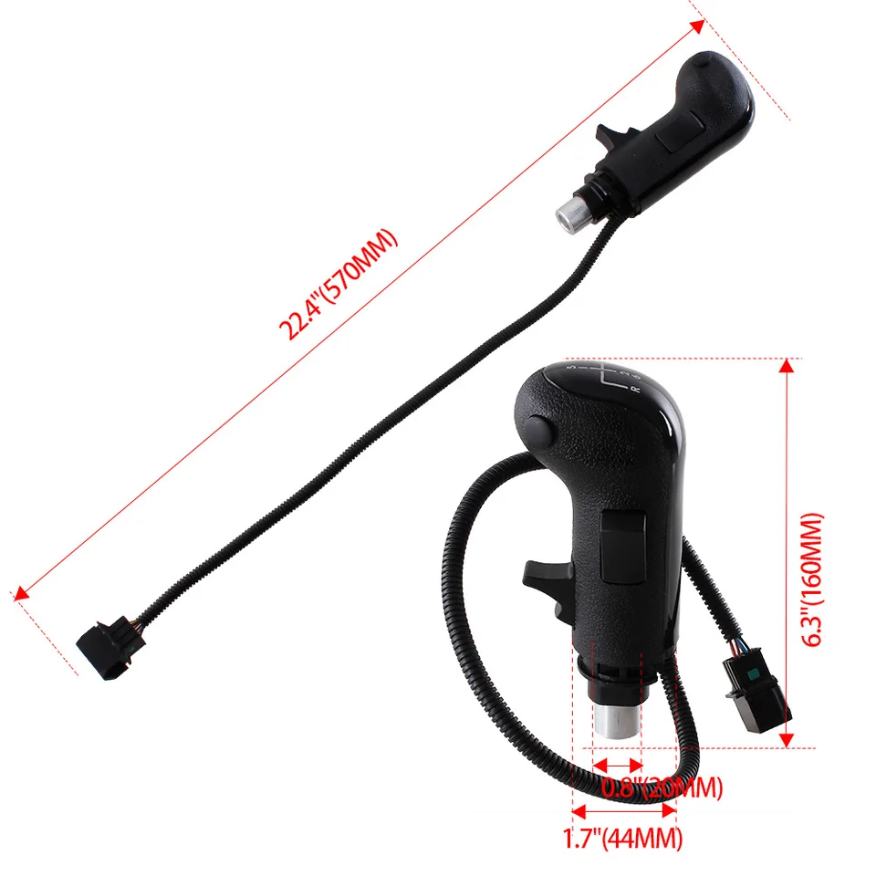 6Pin Truck Electric Shift Knob Gear Knob Gear Shift Head,For MAN TGA TGX TGS 81326200043 : Buy Online at Best Price in KSA - Souq is now