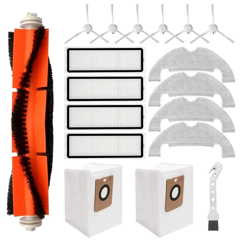 

Запасные части для пылесоса Dreame Bot Z10 Pro / D10 Plus / L10 Plus, роликовая щетка, фильтры, боковые щетки