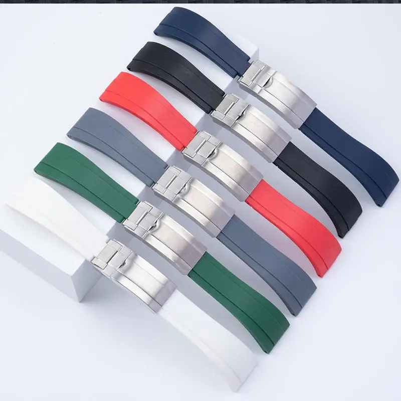 Inexpensive Designer Rubber 25 mm Watches Band J6246G_K0015227