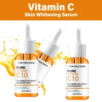 Vitamin C Facial Essence Hyaluronic Acid Dark Skin Brighten Serum Fade Fine Lines Moisturizing Repair Dull Serum Face Skin Care 2