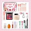 All In One Makeup Kit for Women Include Eyeshadow Palette Lipstick Blushes Eyeliner Cosmetics Gift Box For Beginner make up Sets 1