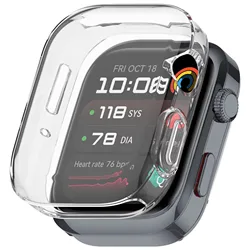 Soft TPU Anti - Scratch Full Bumper Protective Case for Huawei Watch D2 (Transparent)