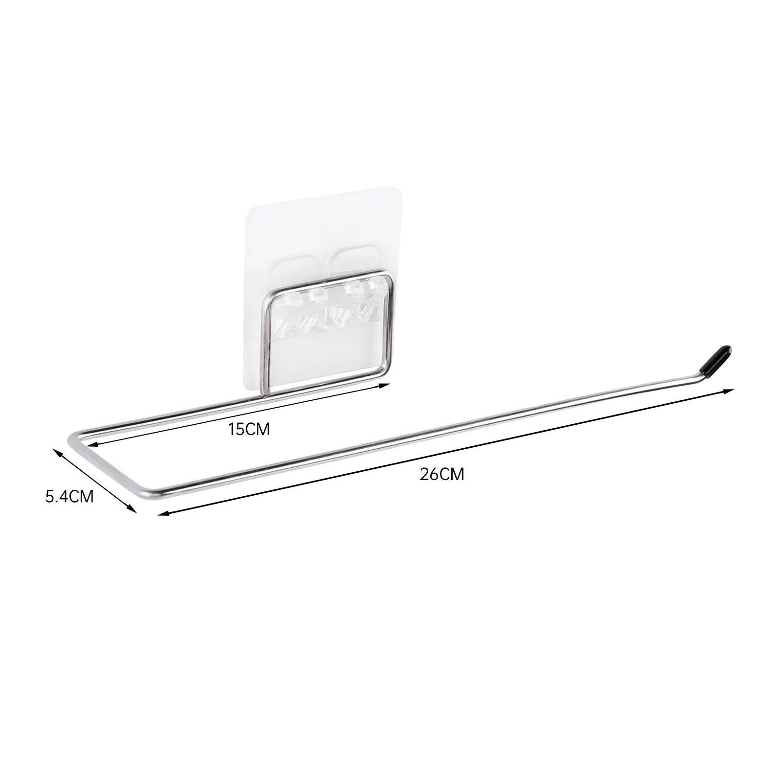 Kitchen Toilet Paper Holder Metal Tissue Holder Hanging Bathroom Toilet Paper Roll Home Towel Storage Rack toilet paper holder