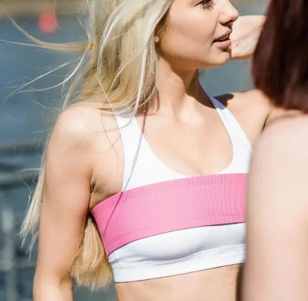 

Elastic Straps Keep Bust Steady Run Women Regular Hold