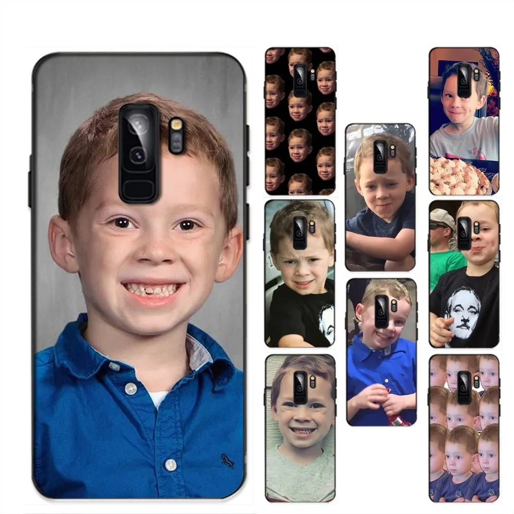 Custodia Per Telefono Fake Smile Boy Per Samsung S 9 10 20 21 22 23 30 23Plus Lite Ultra Fe S10Lite Fundas