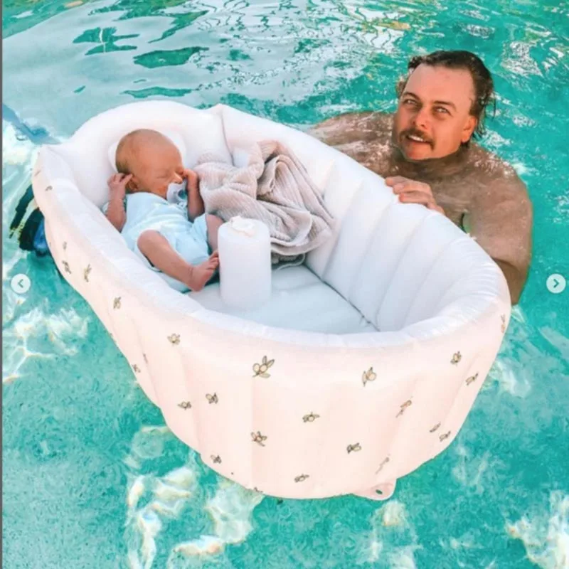 New Inflatable Bathtub for Infants and Young Children High Beauty Baby PVC Bathtub Foldable Bathtub Gaming Pool baby bath tub