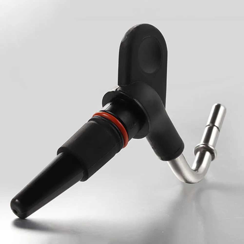 

1pc Silicone/Stainless Steel Steam Pipe Nozzle Snap-on Design Household Supplies Kitchen Supplies Coffee Tools Accessories