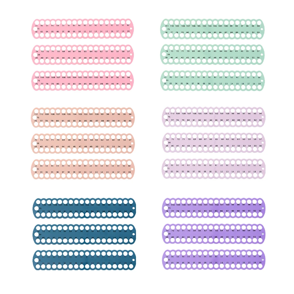 3pcs Embroidery Floss Organizer Craft Storage Holder 37-Hole Embroidery Thread Organizer PC Winding Board for DIY Sewing Storage