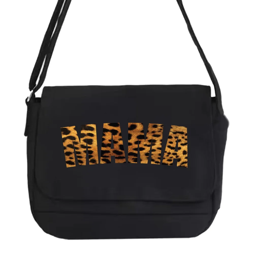 Shoulder Messenger Bags Harajuku Canvas Crossbody Bag Women Japanese Diagonal Pouch Girl Student Envelope Bags Mom Pattern