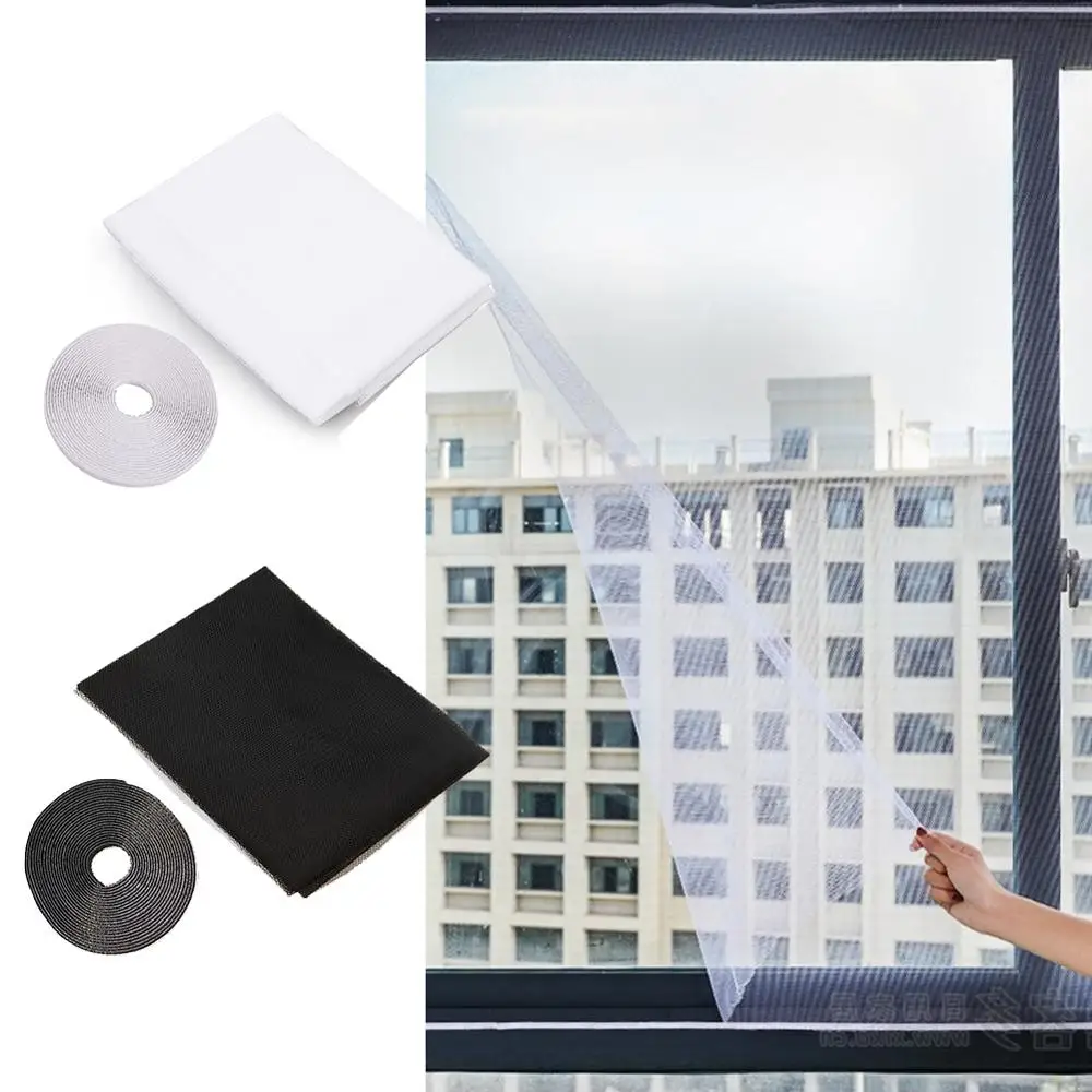 

Summer Window Mosquito Net indoor Fly-proof DIY Customizable Removable Invisible Anti-mosquito Window Screen
