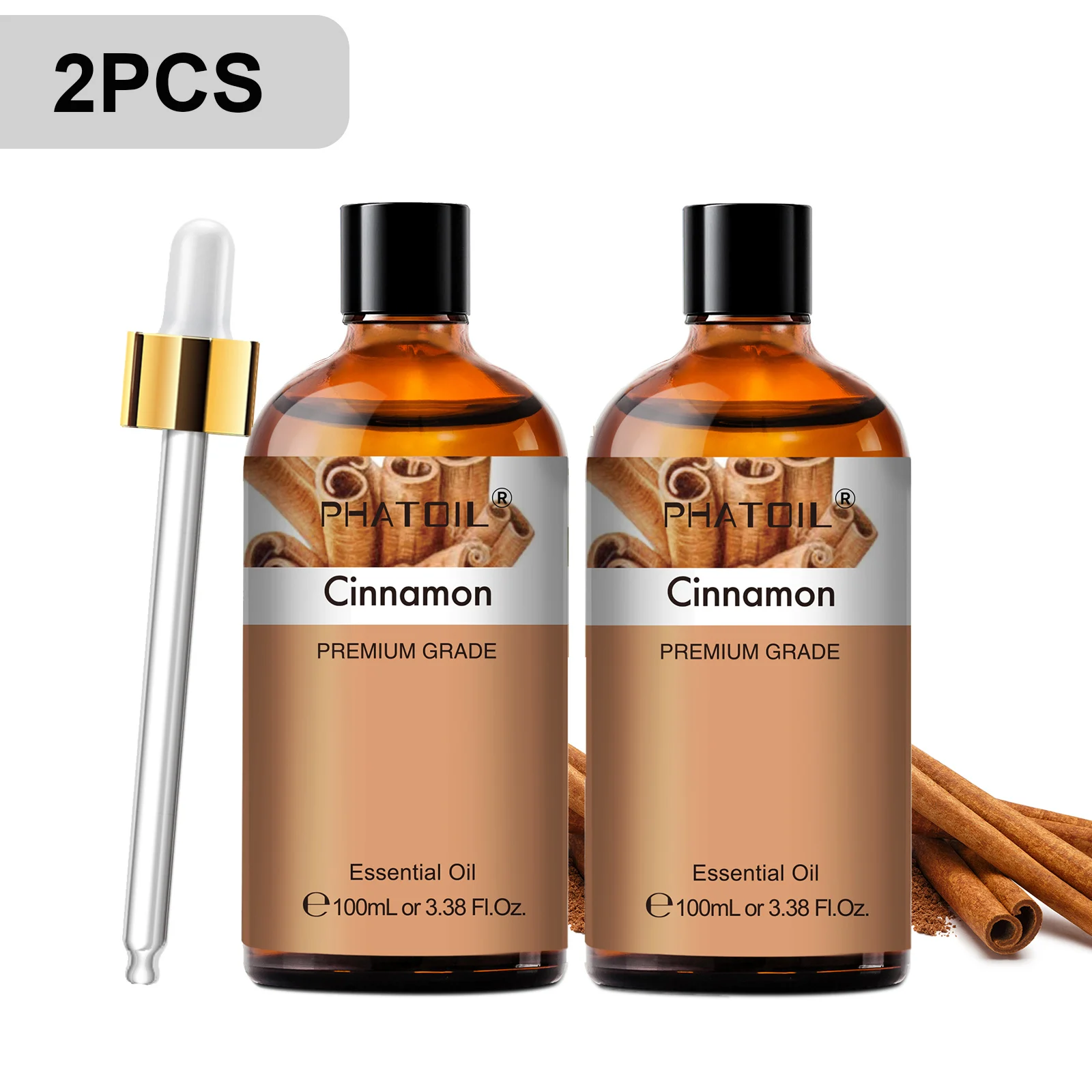 2pcs Cinnamon