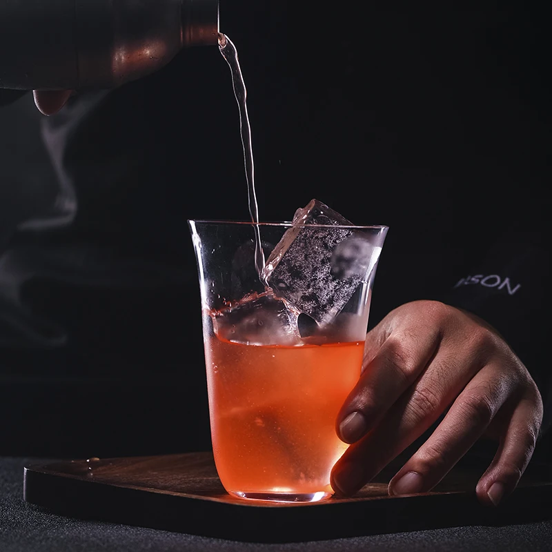 LD3105 CRISON Long drink cocktail glass/Japanese style crystal glass cup/Collins Glass/drinkware 360ml