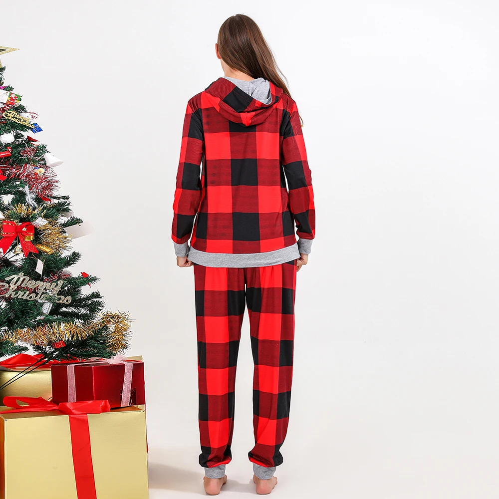 Conjunto de pijamas a juego de Navidad para madre, hija, padre