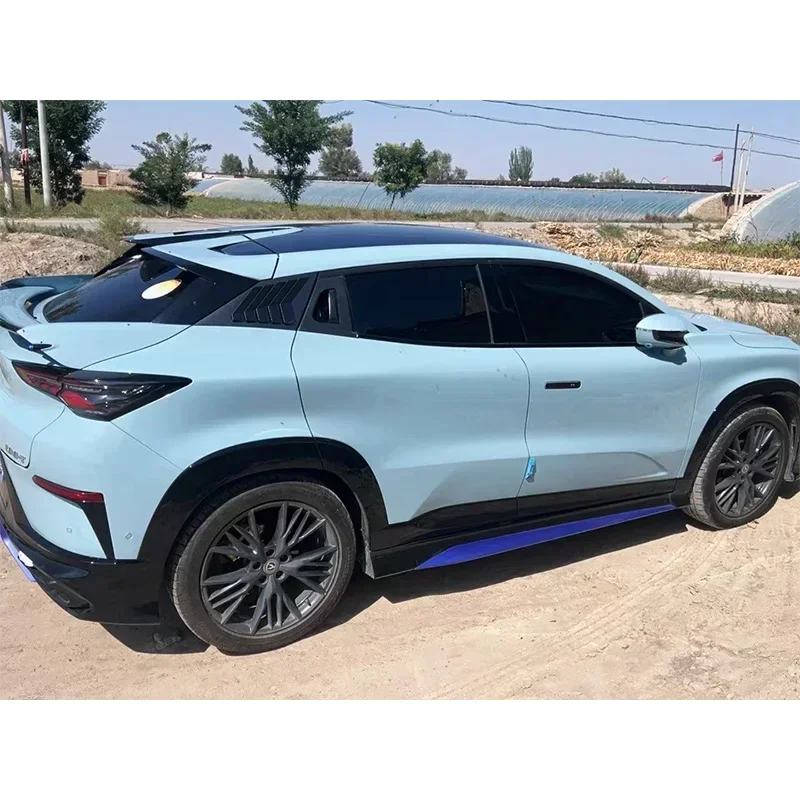UNIT Window Louver for CHANGAN UNI-T Quarter Side Scoop Cover Vent Carbon Paint Spoiler-Decorative Accessories car accessories,rear window louver