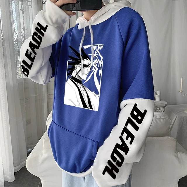 Fleece Hoodie Banana Fish Ash Lynx Hoodie Anime Bleach Harajuku