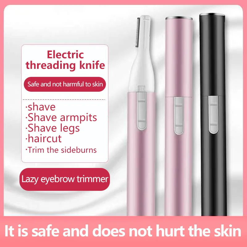 Eyebrow trimmer electric multifunction washable ladies mens eyebrow trimmer razor do not hurt skin baby