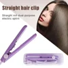 Mini 3D Floating Panels Convenient Fashion Electric Hair Straightener Iron Portable Ceramic Mini Hair Curler Hair Styling Tools 2