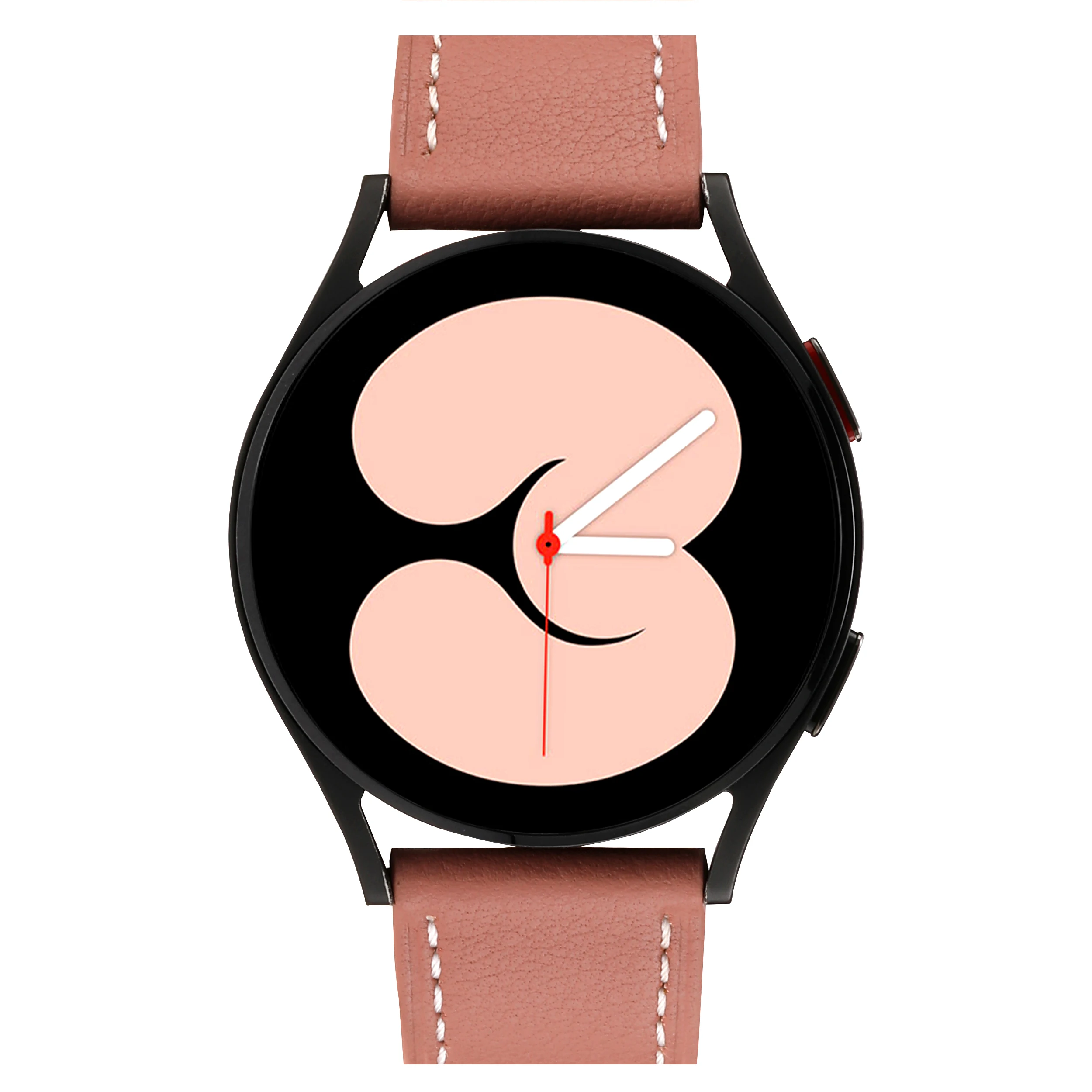 20mm Leather Strap for Samsung Galaxy Watch 6 5 4 40mm 44mm 5 Pro 45mm Bracelet Wristband for Watch 6 4 Classic 43mm 42mm Band