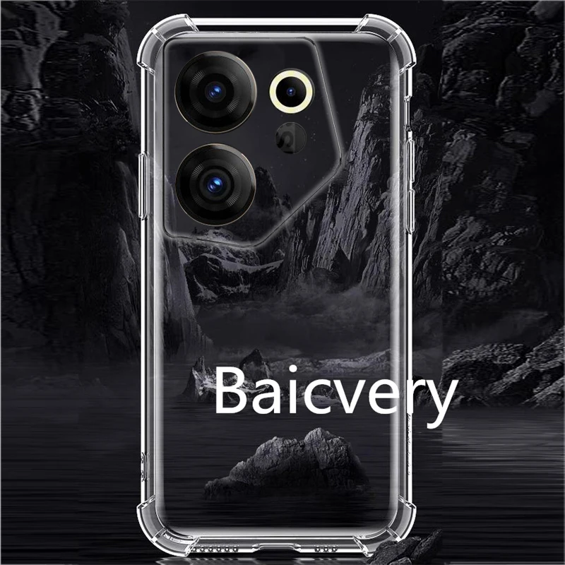 Ultra-Thin Shockproof Clear Silicone Phone Case - Protective TPU Soft Cover