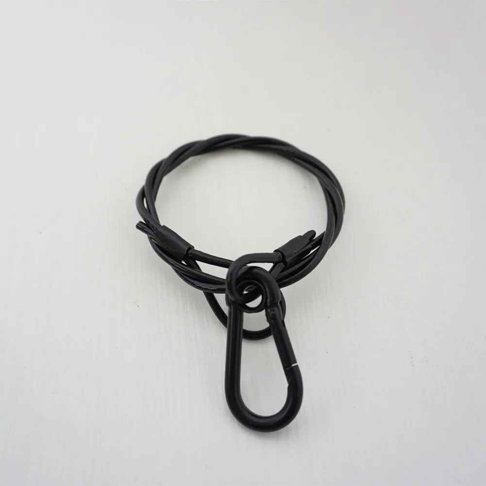 

Stainless Steel Rope PVC 3mm 4mm Thickness Wire Safety Cables With Looped Ends For Stage Light Tough Guard Security Lock