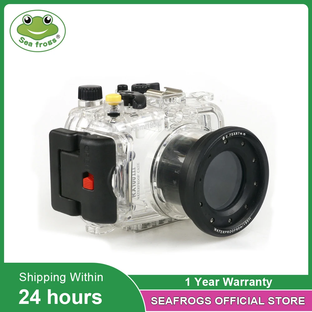 Custodia Protettiva Impermeabile Per Fotocamera Videografica Subacquea Da 40M Per Sony Rx100 Mark Iii Custodia Per Fotocamera Custodia Subacquea