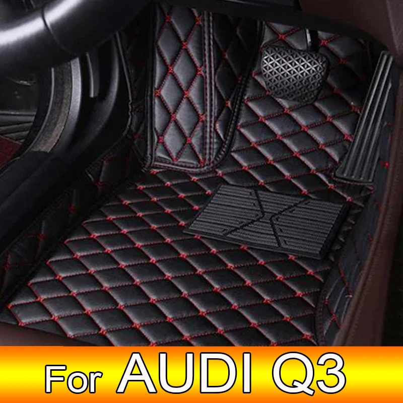 

Car floor mats for AUDI Q3 8U 2012 2013 2014 2015 2016 2017 Custom auto foot Pads automobile carpet cover interior accessories