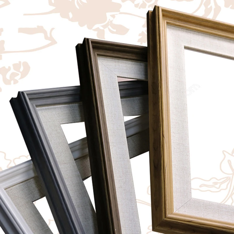 DIYThickFrameVintagePosterFrameLargeCanvasFrameOilPainting