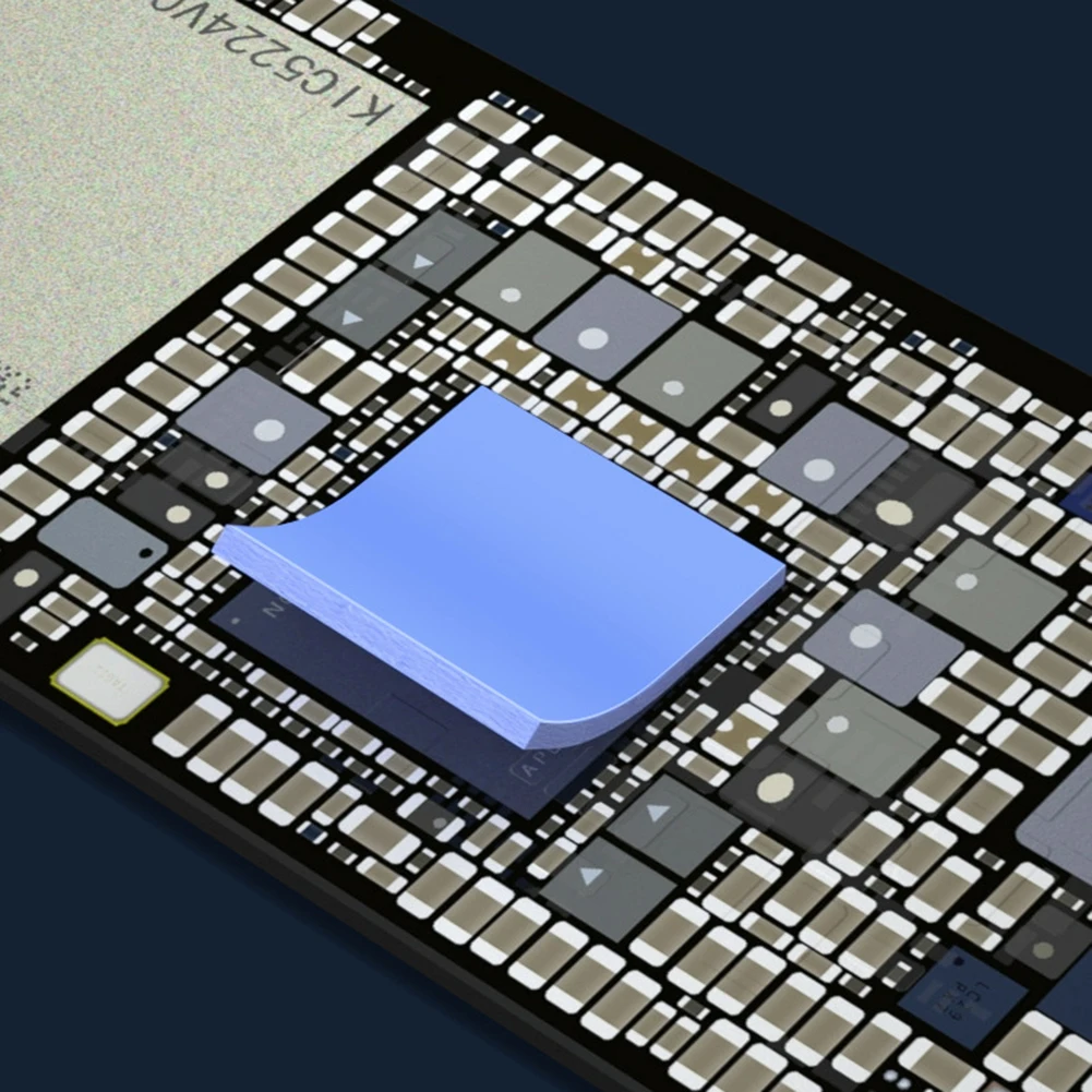 Silicone Heat Conducting Thermal Pad for GPU CPU Repair
